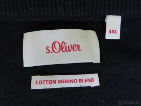 Pánsky sveter s.Oliver+košeľa, veľ. XXXL - 11
