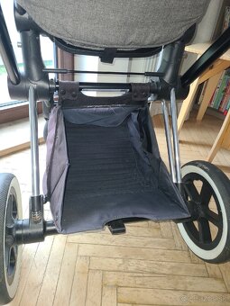 Výborný stav Cybex Priam 3v1 - vajíčko/vanička/športiak - 11
