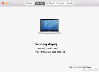 Na predaj MacBook 12" 8GB RAM, 512GB SSD - 11