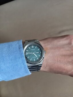 Pánske titánové hodinky Citizen AW0130-85XE Eco-Drive - 11