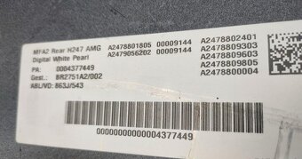 Mercedes GLA AMG A247 W247 H247 2019 - Zadny naraznik - 11