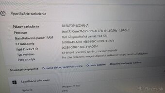 HP Elitebook 840 G6 + dockovacia stanica- aj vymením - 11
