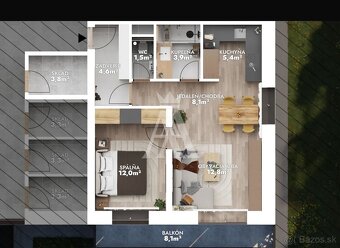 NOVOSTAVBA BYTU B 2-5, ŠEMŠA, KOŠICE OKOLIE - 11