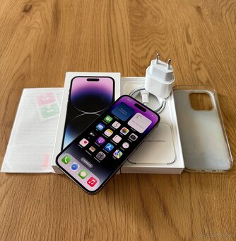 iPhone 14 Pro 256 gb Deep Purple - komplet príslušenstvo - 11