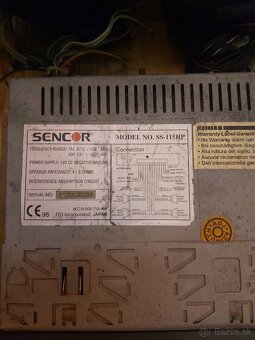 Autorádio Sony a Sencor, dvd s monitorom v opierke - 11
