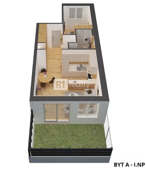 RiverResort nový 2 izb. byt 6A s terasou / Piešťany Banka - 11