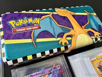 Pokemón MEGA balík A: 100ks kariet v obaloch s EX + darček - 11
