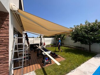 Montáž pergol, markíz, žalúzií, sáun, prístreškov - 11