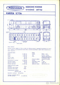 Prospekty - Autobusy Karosa 3 - 11