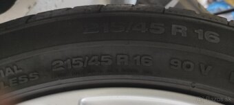 Origo Volkswagen 5x100+gumy Continental 215/45R16 - 11