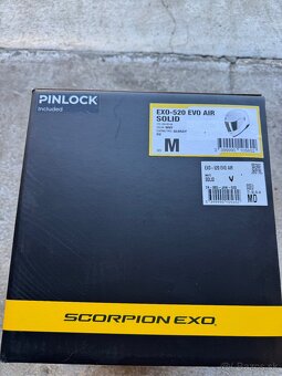 helma Scorpion Exo-520 Evo Air Solid lesklá - 11