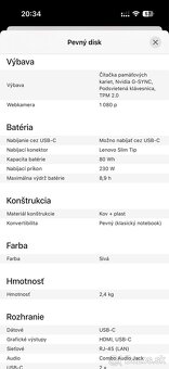 Lenovo Legion Slim5 RTX4050 - 11