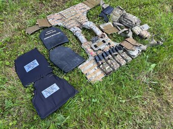 Nepriestrelna vesta Ciras multicam s plátami, príslušenstvom - 11