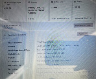 Lenovo IdeaPad U310 / i3 2365M / 4GB RAM / 128GB SSD /13.3" - 11