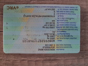 Mercedes C200CDI, combi, rok 2007 - 11