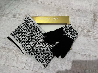 Michael Kors originál, šál a rukavice - 11
