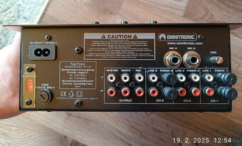 Omnitronic PM 524 pro mixer - 11