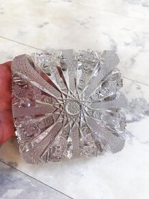 Kryštálový popolník Bohemia crystal - 11