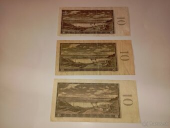 BANKOVKY 10 KČS 1960, CHYBOTISK A VZÁCNÉ SÉRIE - 11