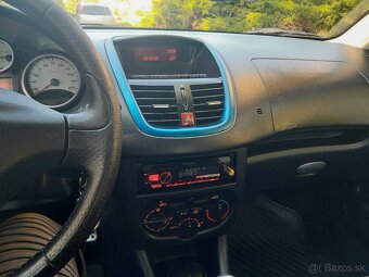 Peugeot 206+, 1.4i 54kw, 74tis km, rv 2011 - 11