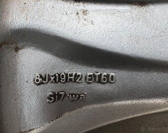 Predám originálnu sadu alu kolies R19 na MERCEDES ML W164 al - 11