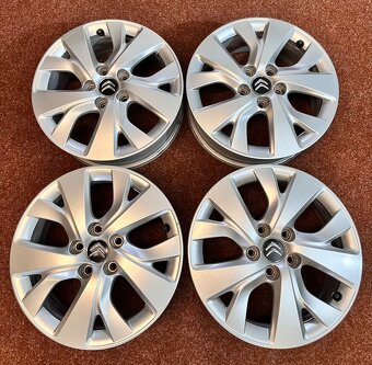 5x108 R16 Originál alu disky Citroen C4 - ET 47 - 11