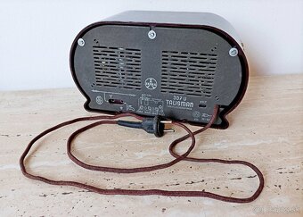 Krásné starožitné rádio Tesla Talisman 307U, top stav - 11