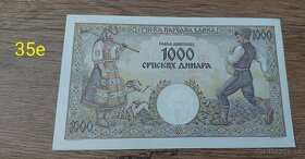 Srbske bankovky 2 - 11