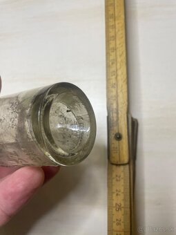 Sklo flasky stare - 11