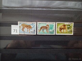 Poštové známky č.500 - FAUNA, flóra a rôzne IV.-20 sérií - 11