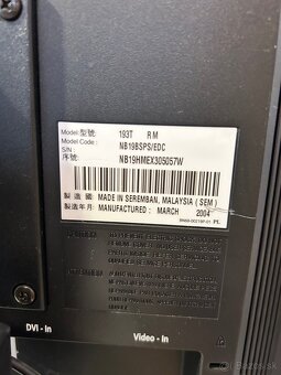 Monitory 24” a 19” - 11