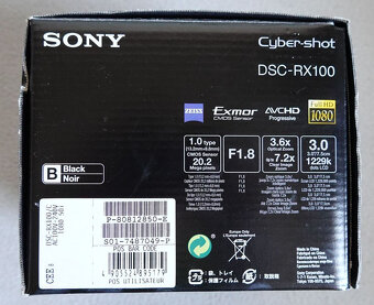 Predám profi kompakt SONY RX100 - REZERVOVANÝ - 11