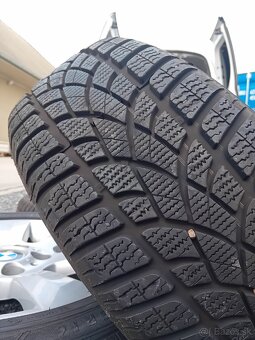 Alu kolesá orig. BMW 5x120R16 + zimné pneu - 11
