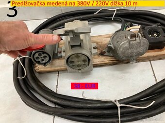 Predlžovačka medená na 380 V - 11