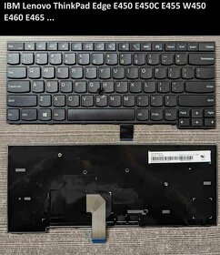 Klavesnice Lenovo X240/E480 L480/L530 T430 T530/ E450/E470 - 11