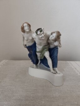 Rosenthal Caasmann porcelánová soška súsošie - 11