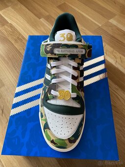 adidas BAPE x Forum Low 84 30th Anniversary "Green Camo" - 11