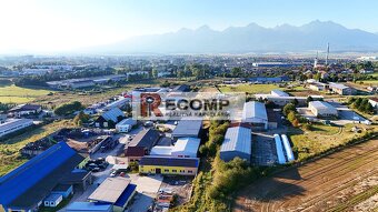 Priestory od 50 m2 do 890 m2 v 2-podlažnej hale s pozemkom 2 - 11