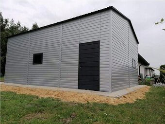 Hala plechová montovaná 6x8m H006 - 11