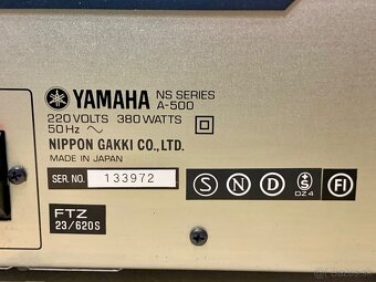 YAMAHA A-500 … integrovaný stereo zosilovač - 11