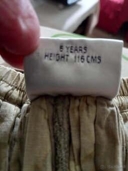 Dievčenské šaty a suknička veľ. 116 - 122 - 11