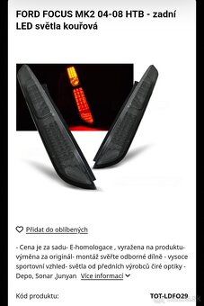 Svetlá ford focus mk2 (2004-2008) - 11
