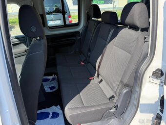 ► VW CADDY MAXI 2,0 TDI - 75KW, 7 MÍST, PARK. SENZORY ◄ - 11