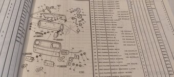 Škoda 105 , 120 , 130  Rapid - seznam náhradních dílů - 11