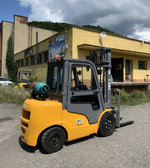 Heli CPYD 30G, Kubota LPG, kabína, rok výroby 2020, 36 mth - 11
