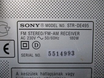 SONY am fm receiver - 11