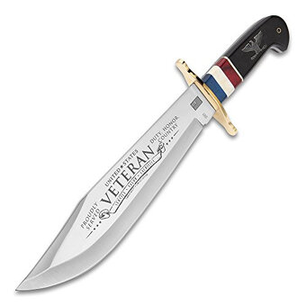 RAMBO VI 12" KNIFE  - AMERICAN VETERAN BOWIE KNIFE - 11
