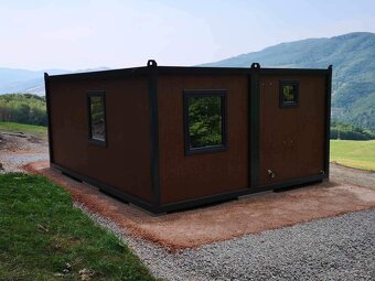 Obytný, kancelársky kontajner, záhradný domček, chatka - 11