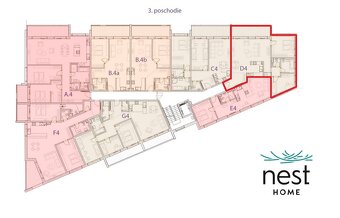 3-izbový byt s terasou v NOVOSTAVBE, Popradská, KE - 11