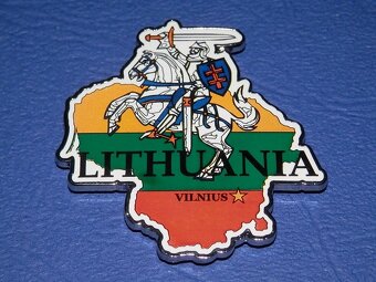Kovové magnetky LITVA - 11